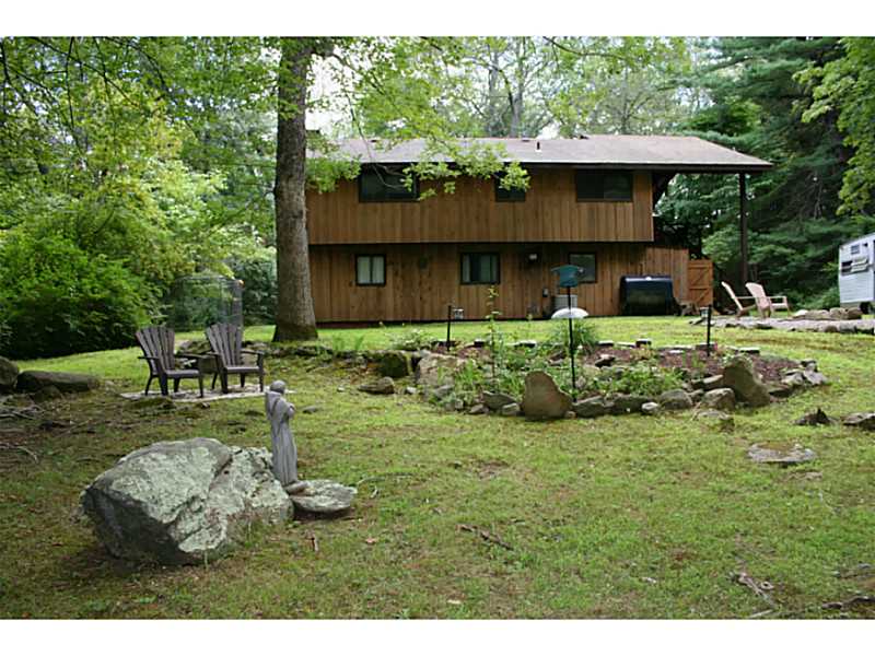 199 Yawgoo Valley Road Exeter, RI 02822 - Photo 3 of 25 Exterior Front. Privacy surrounds you in the 2 acre lot