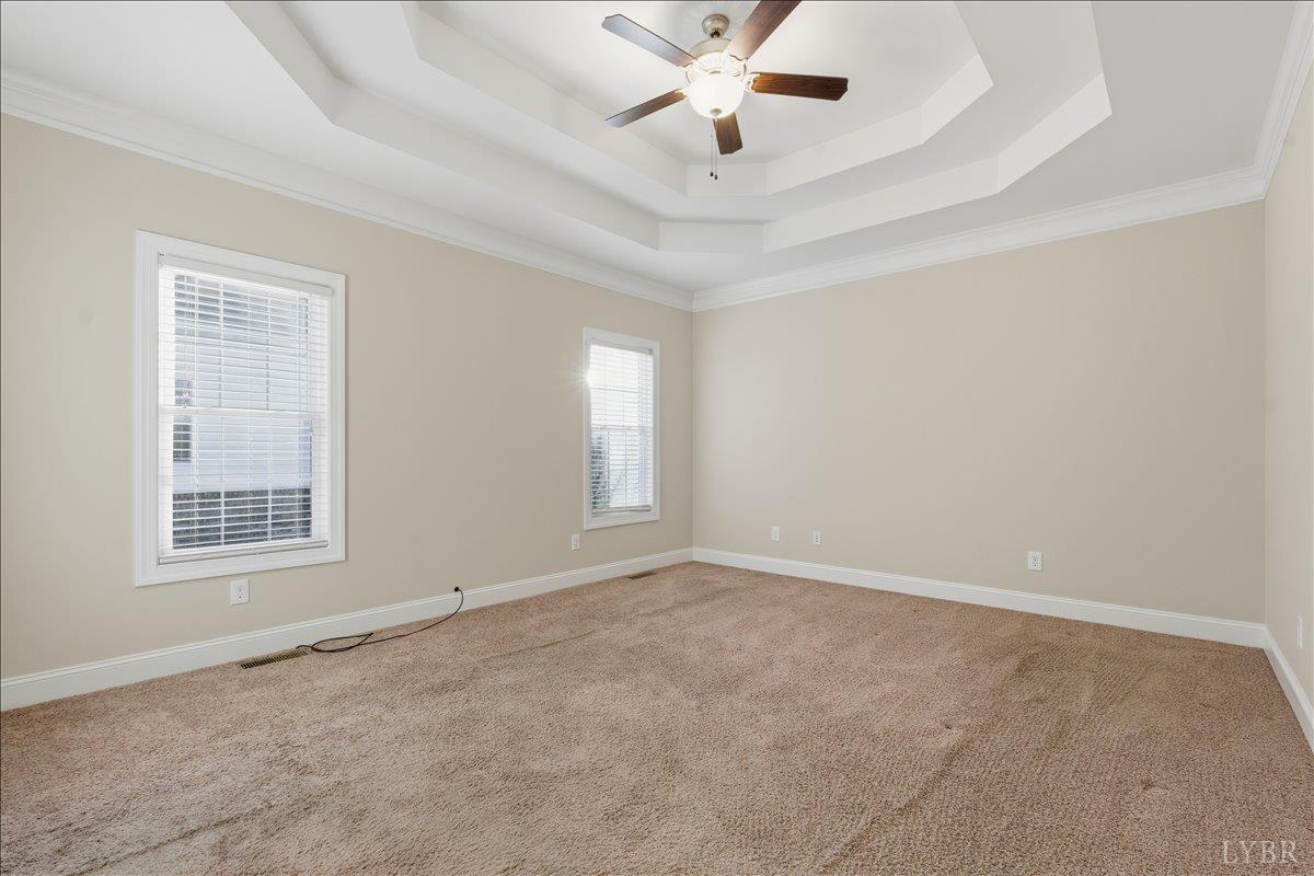 509 Cornerstone Street Lynchburg, VA 24502 - Photo 31 of 56 an empty room with windows and fan