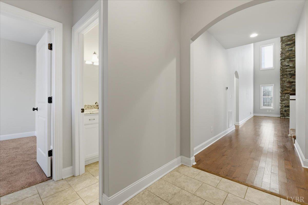 509 Cornerstone Street Lynchburg, VA 24502 - Photo 9 of 56 a view of a hallway with wooden floor
