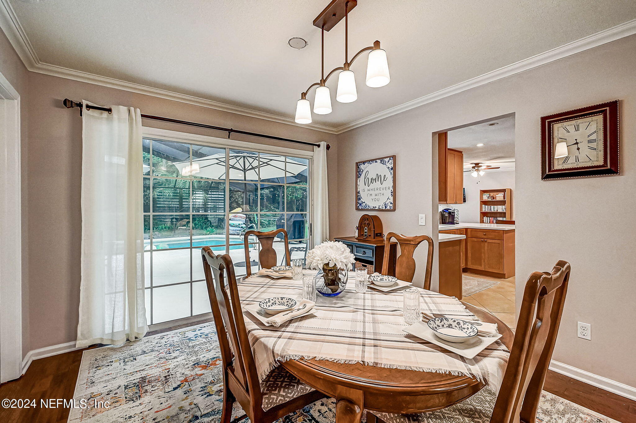 1130 Linwood Loop St. Johns, FL 32259 - Photo 22 of 34 a view of a dining room with furniture window and wooden floor