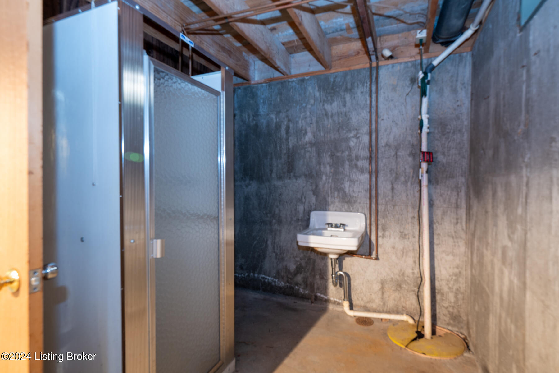 710 Farmingham Road Louisville, KY 40243 - Photo 41 of 48 Basement shower and it works..sink area