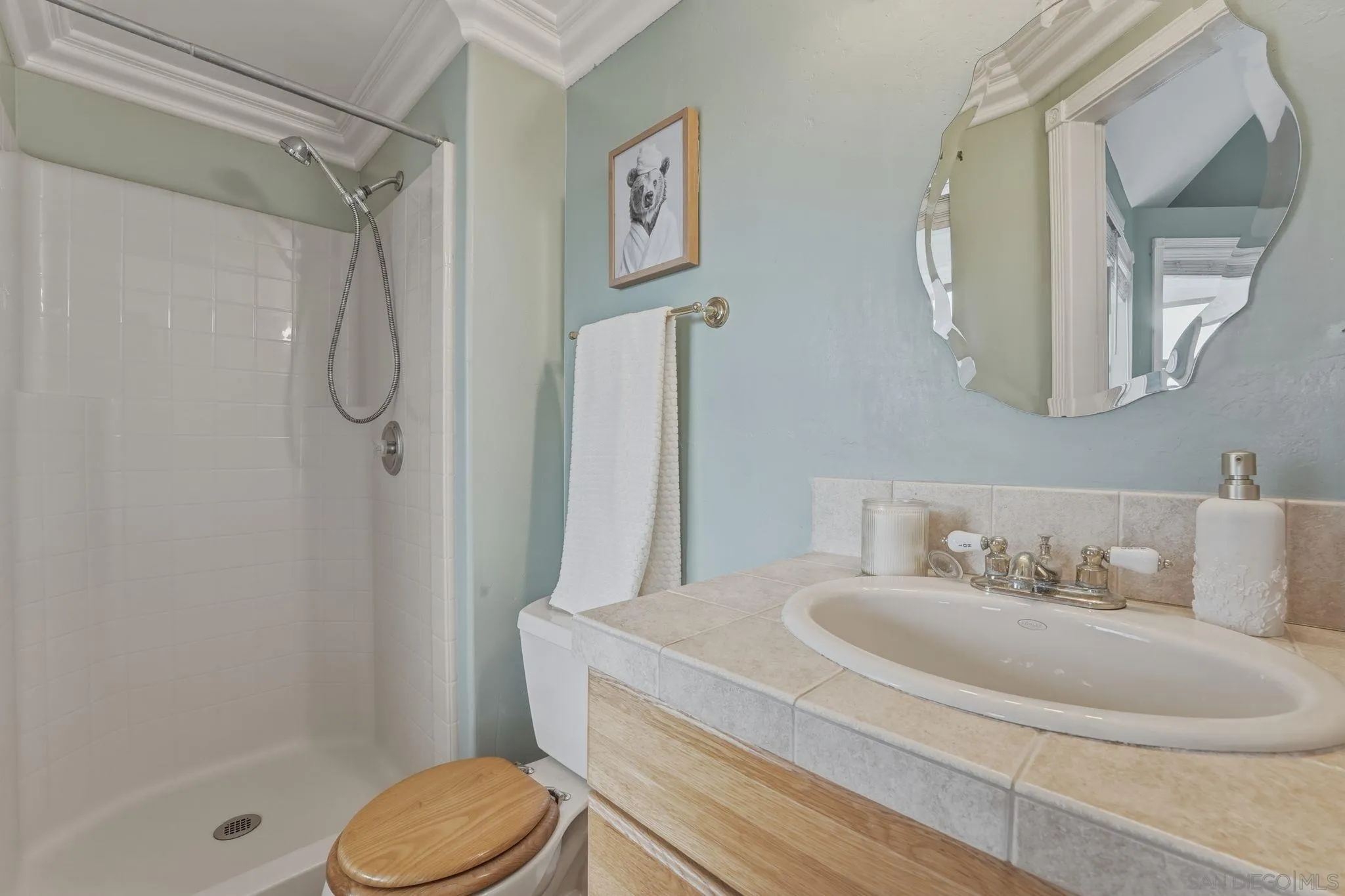1650 Cuyamaca Avenue Spring Valley, CA 91977 - Photo 19 of 35 a bathroom with a sink toilet and shower