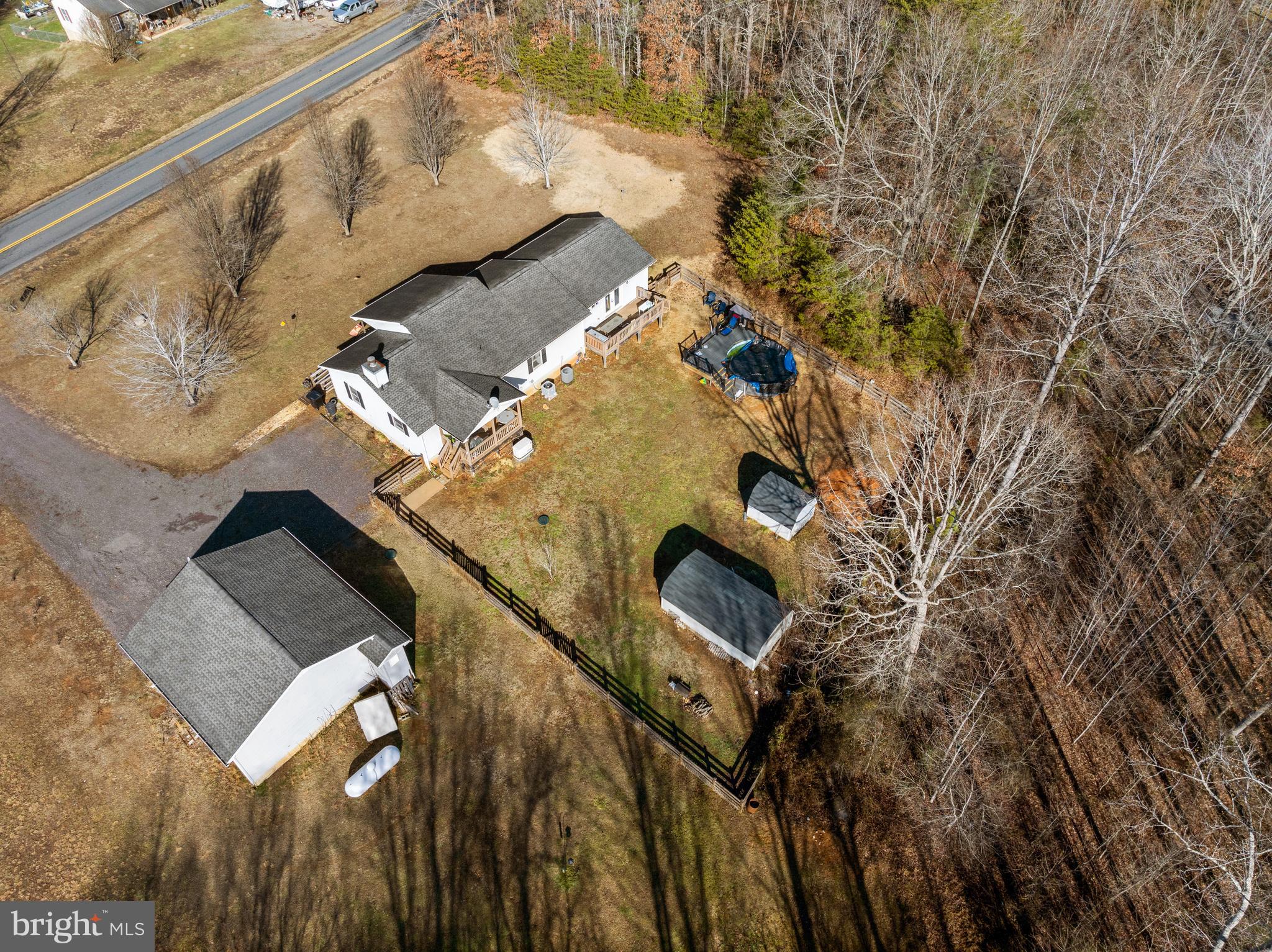 25282 Independence Road Unionville, VA 22567 - Photo 32 of 33 Aerial view of your country retreat!