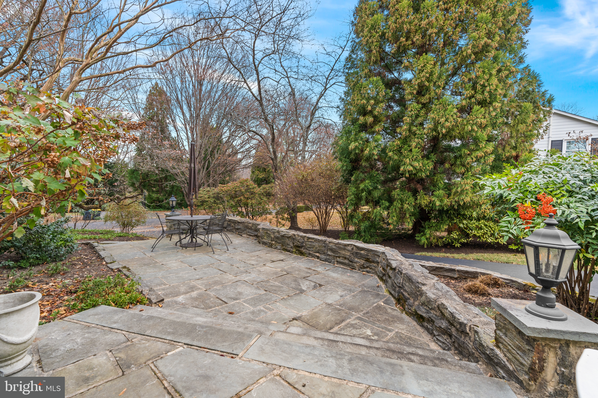901 Stuart Road Wilmington, DE 19807 - Photo 46 of 58 Large stone terrace perfect for dining