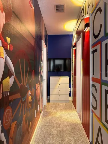 a view of a brick building with a window