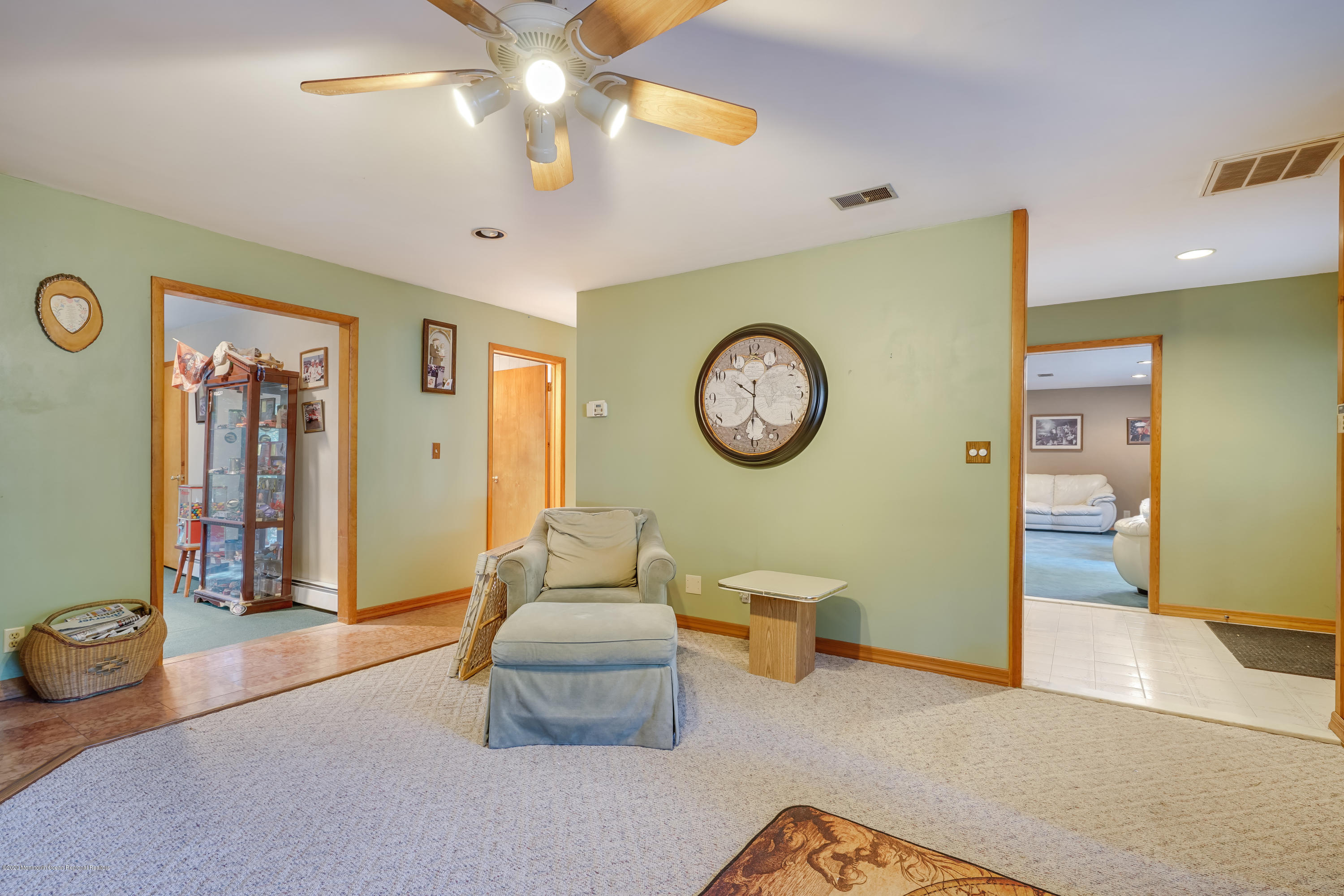 43 Korman Road Bayville, NJ 08721 - Photo 15 of 47 a living room with furniture and a large window