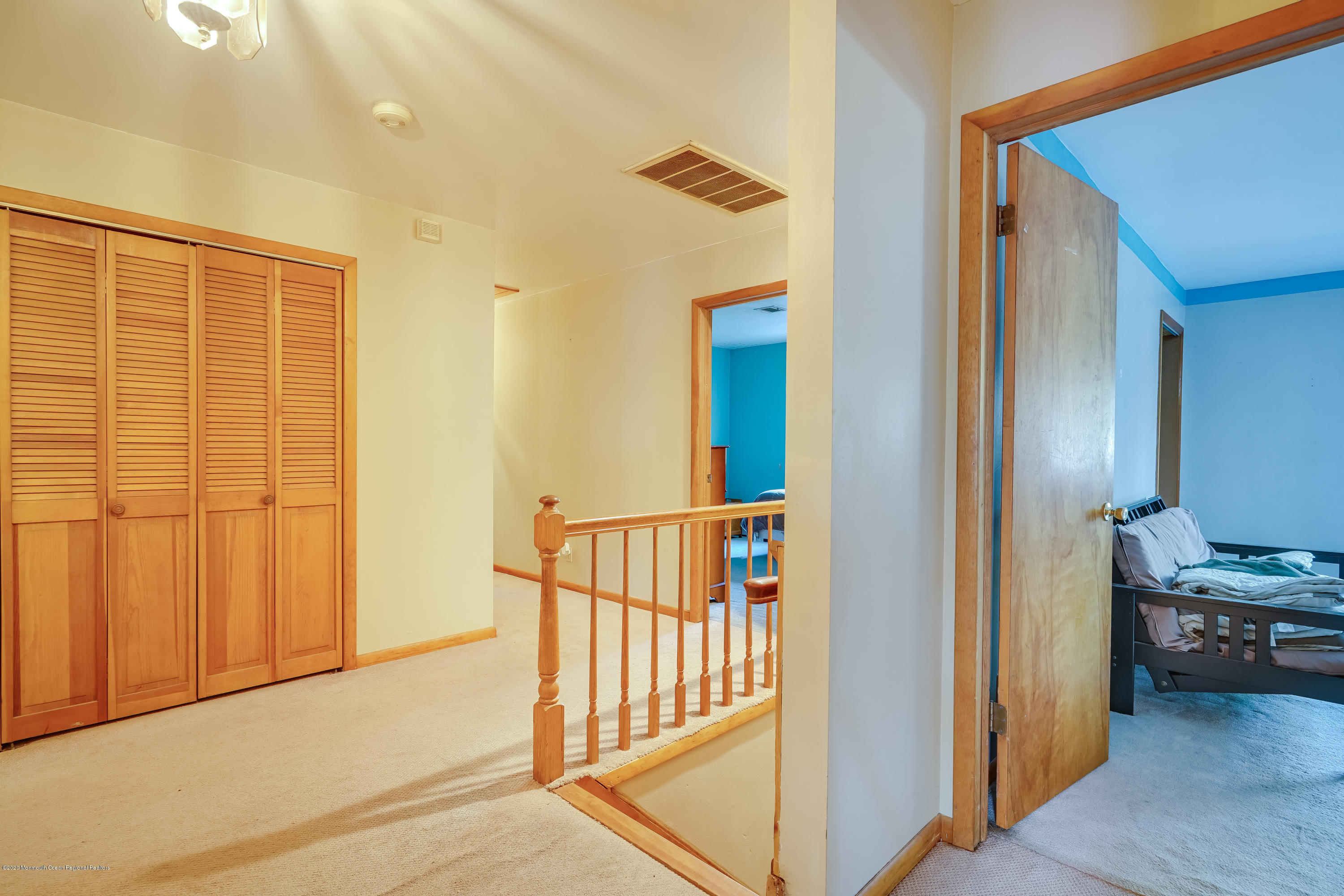 43 Korman Road Bayville, NJ 08721 - Photo 21 of 47 a view of a hallway with a bathroom