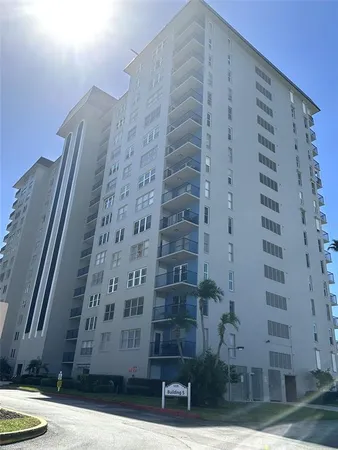 a front view of a building