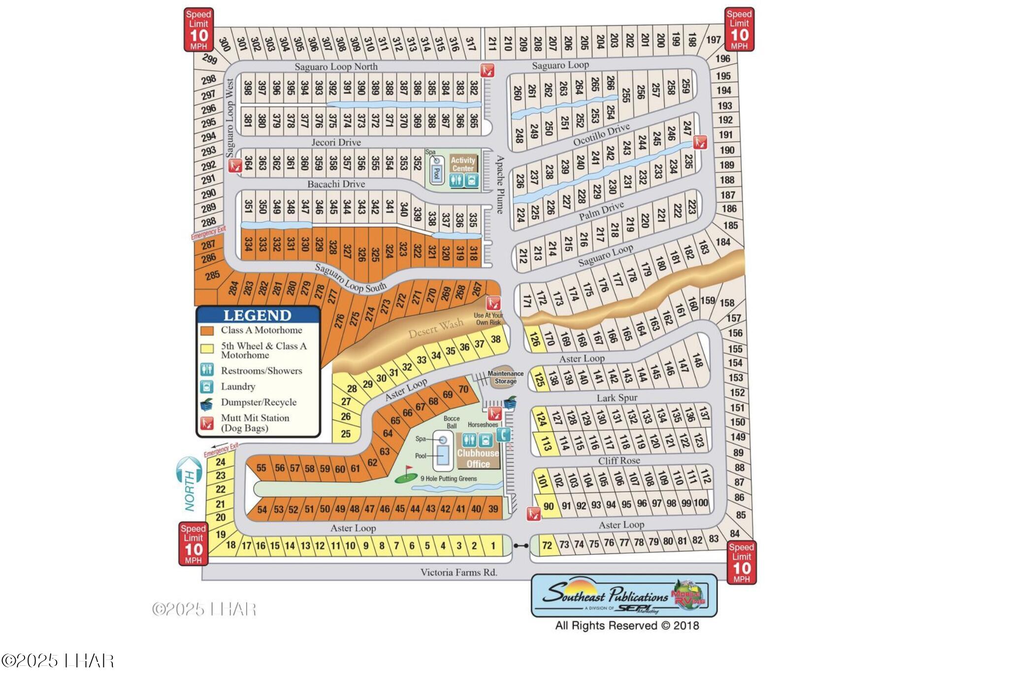 1905 Victoria Farms Road, Unit 92 Lake Havasu City, AZ 86404 - Photo 21 of 36 Community Map