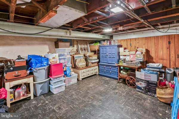 a view of a storage room with a lot of stuff