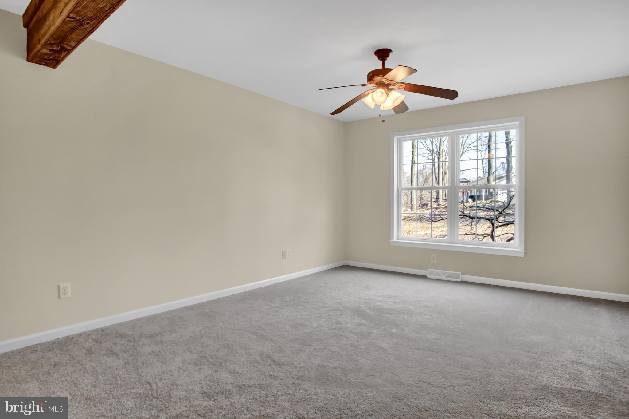 430 Sawmill Road New Providence, PA 17560 - Photo 6 of 36 Primary Bedroom with NEW Carpeting and Ceiling Fan