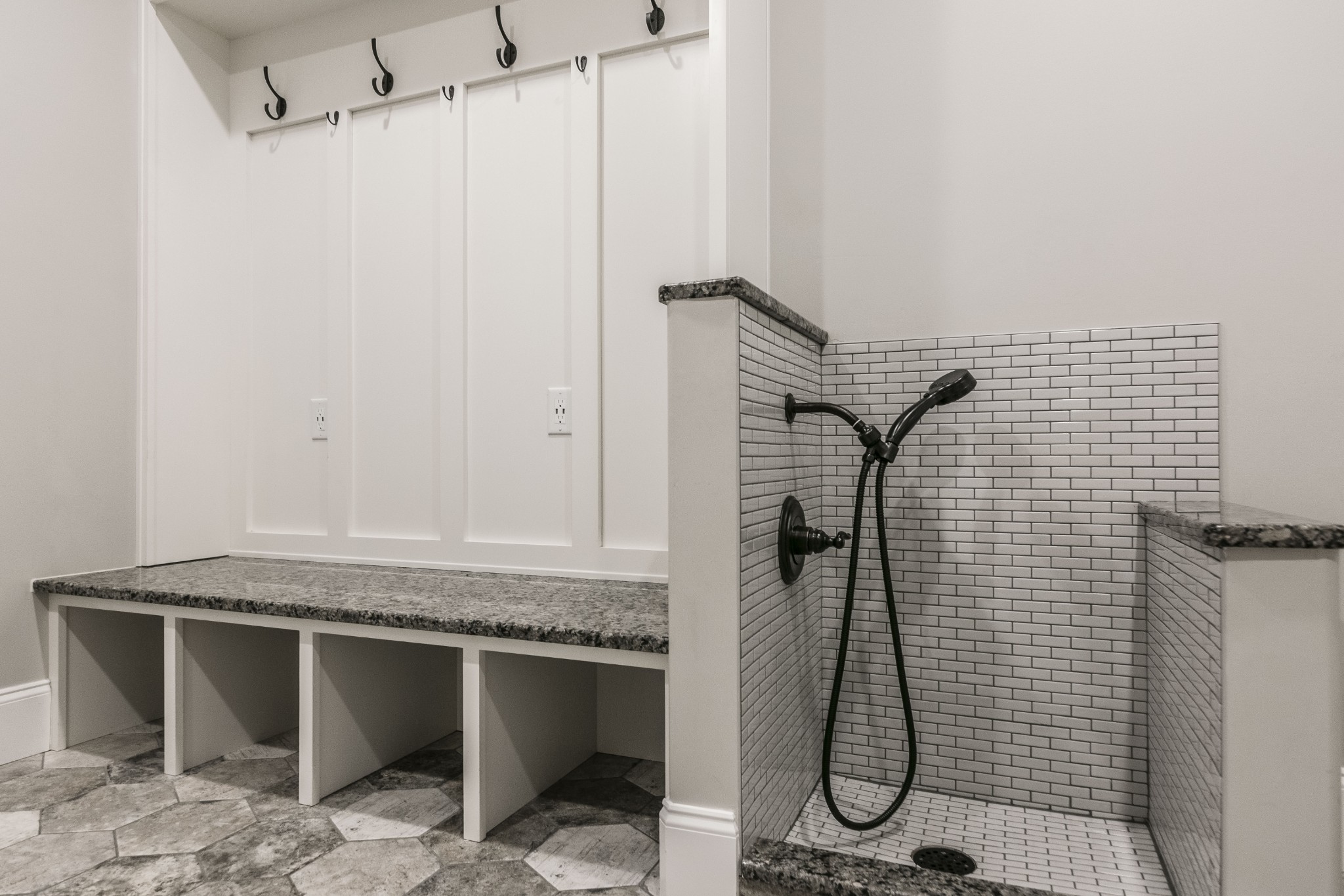 4294 Dot Road Springfield, TN 37172 - Photo 32 of 50 a bathroom with a granite countertop shower and a sink