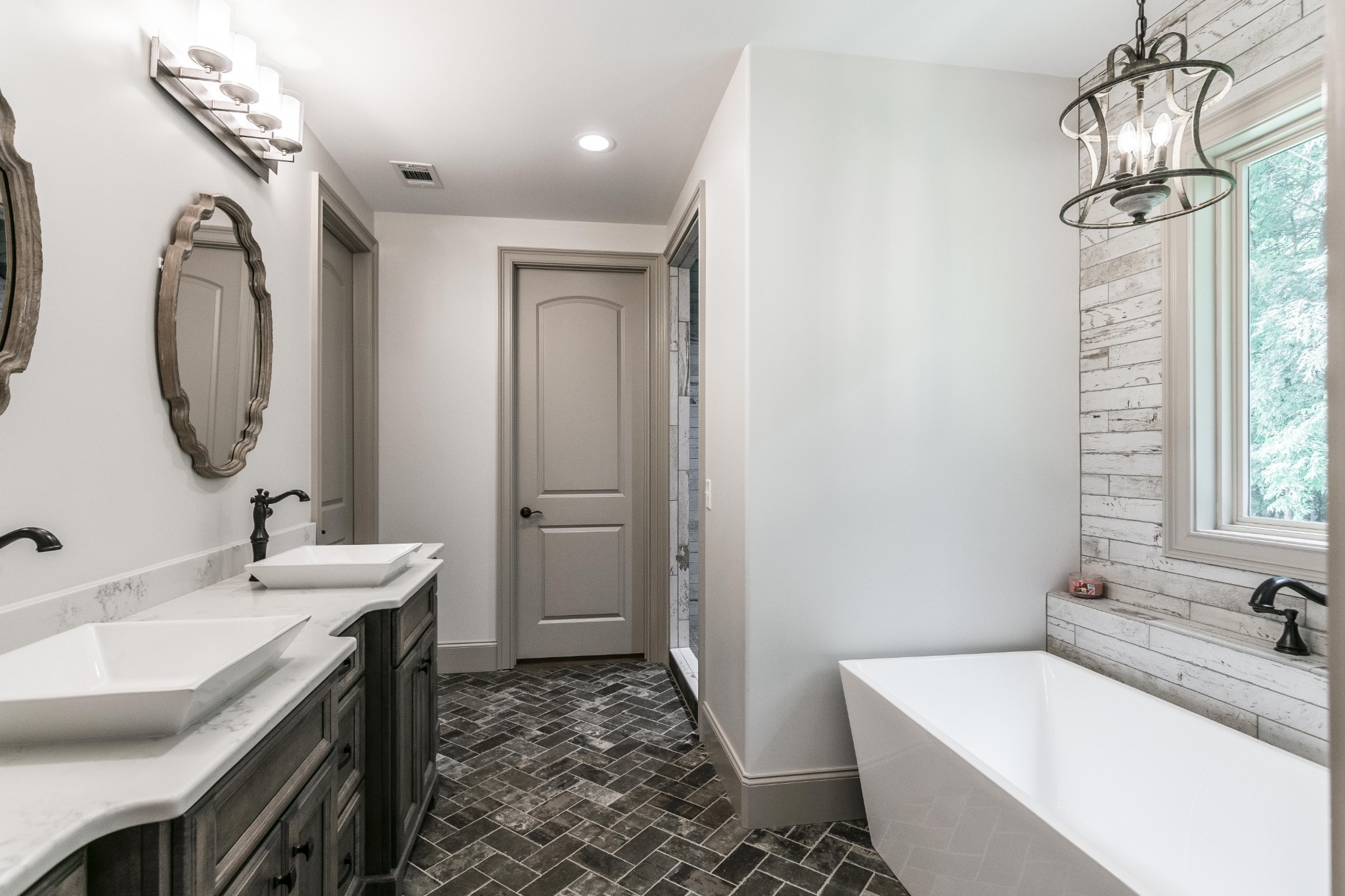 4294 Dot Road Springfield, TN 37172 - Photo 36 of 50 a bathroom with a sink and a mirror