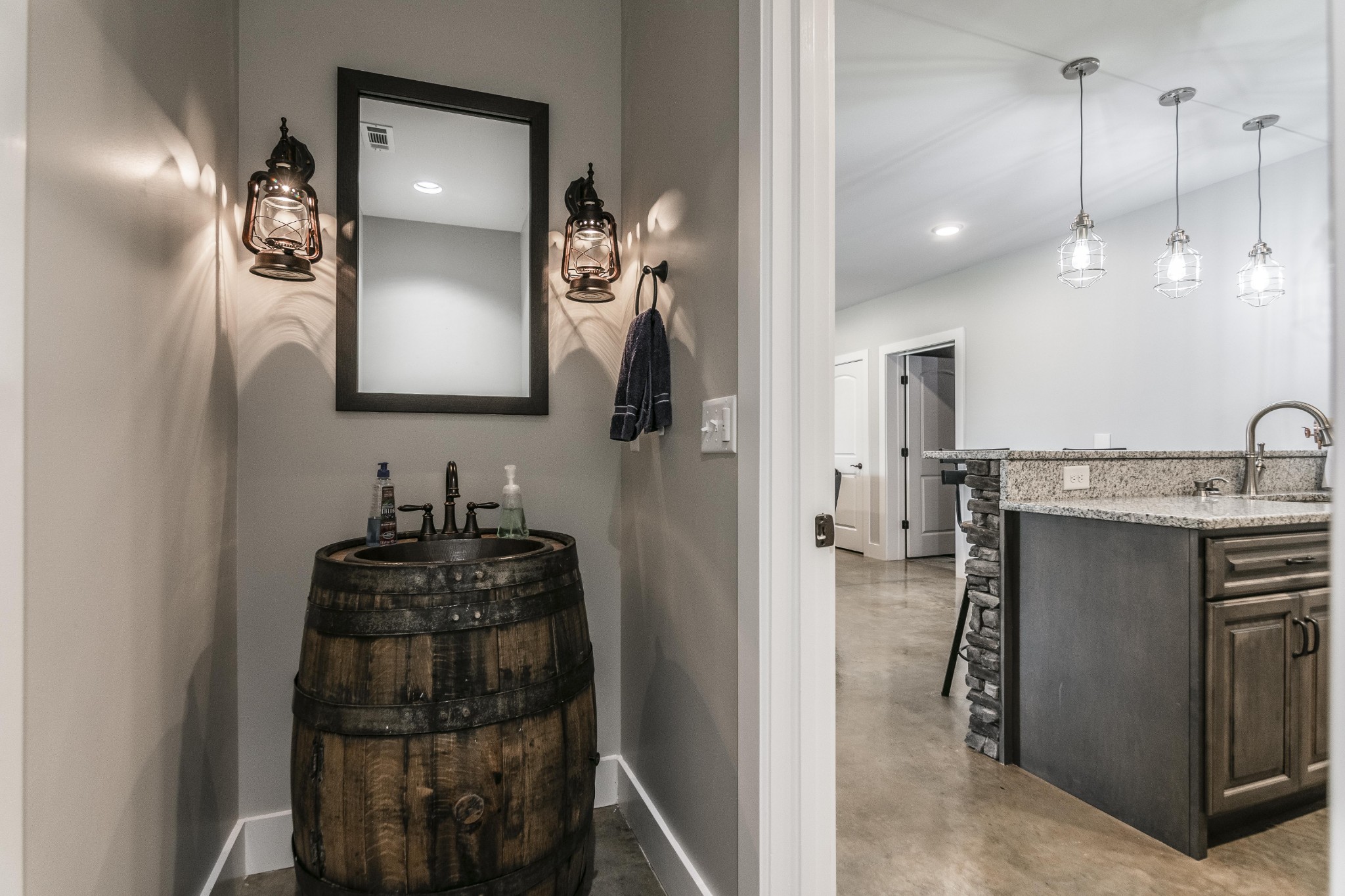 4294 Dot Road Springfield, TN 37172 - Photo 46 of 50 a bathroom with a sink and a mirror