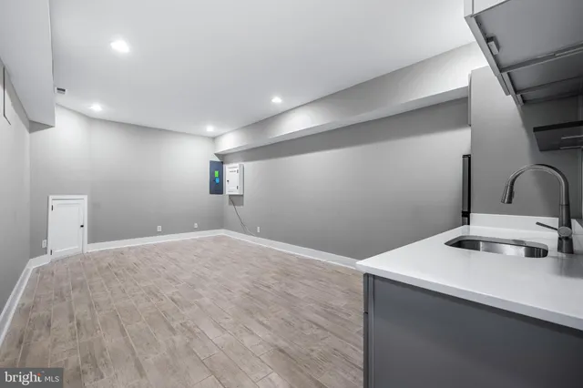 a view of a city street from a balcony