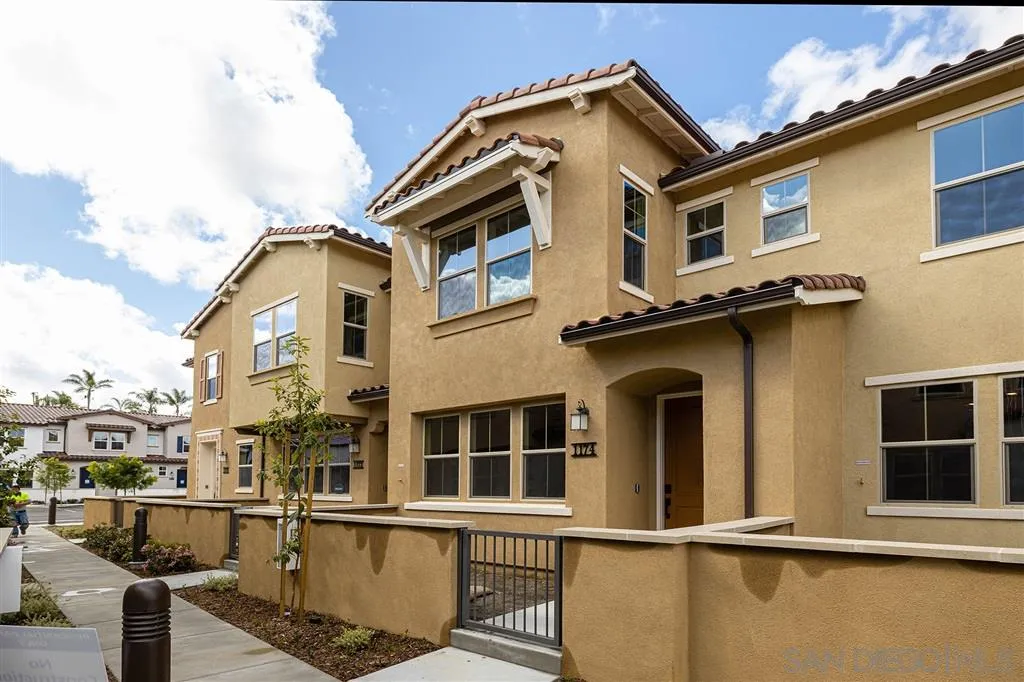 a view of a building with a window