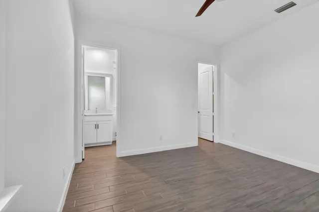 a view of an ocean and beach