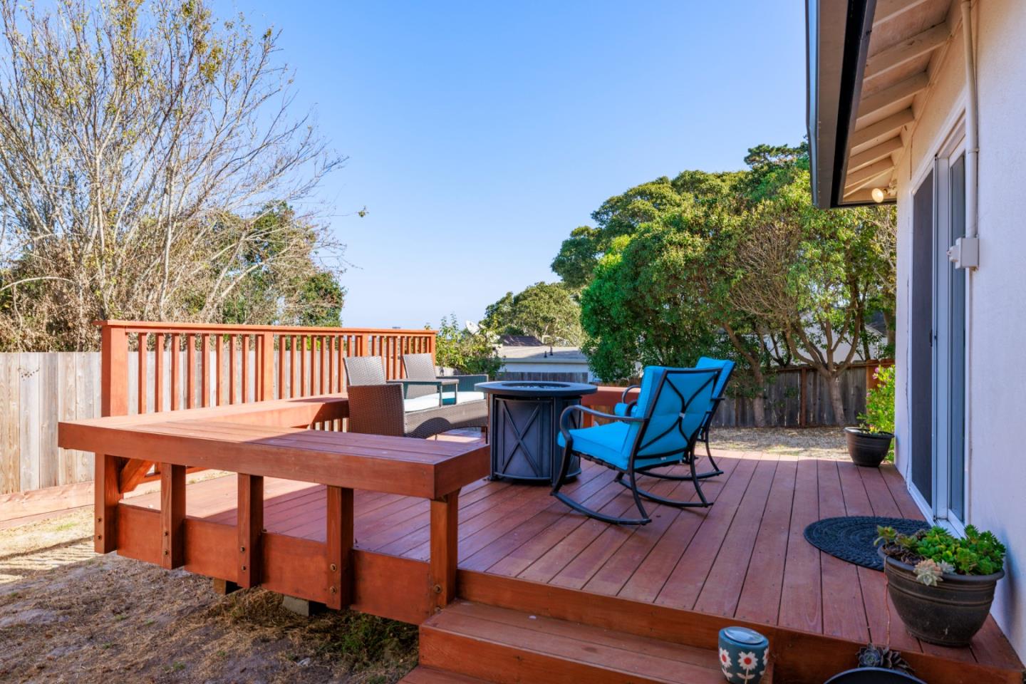 840 Filmore Street Monterey, CA 93940 - Photo 35 of 39 a view of a chairs and table on the deck