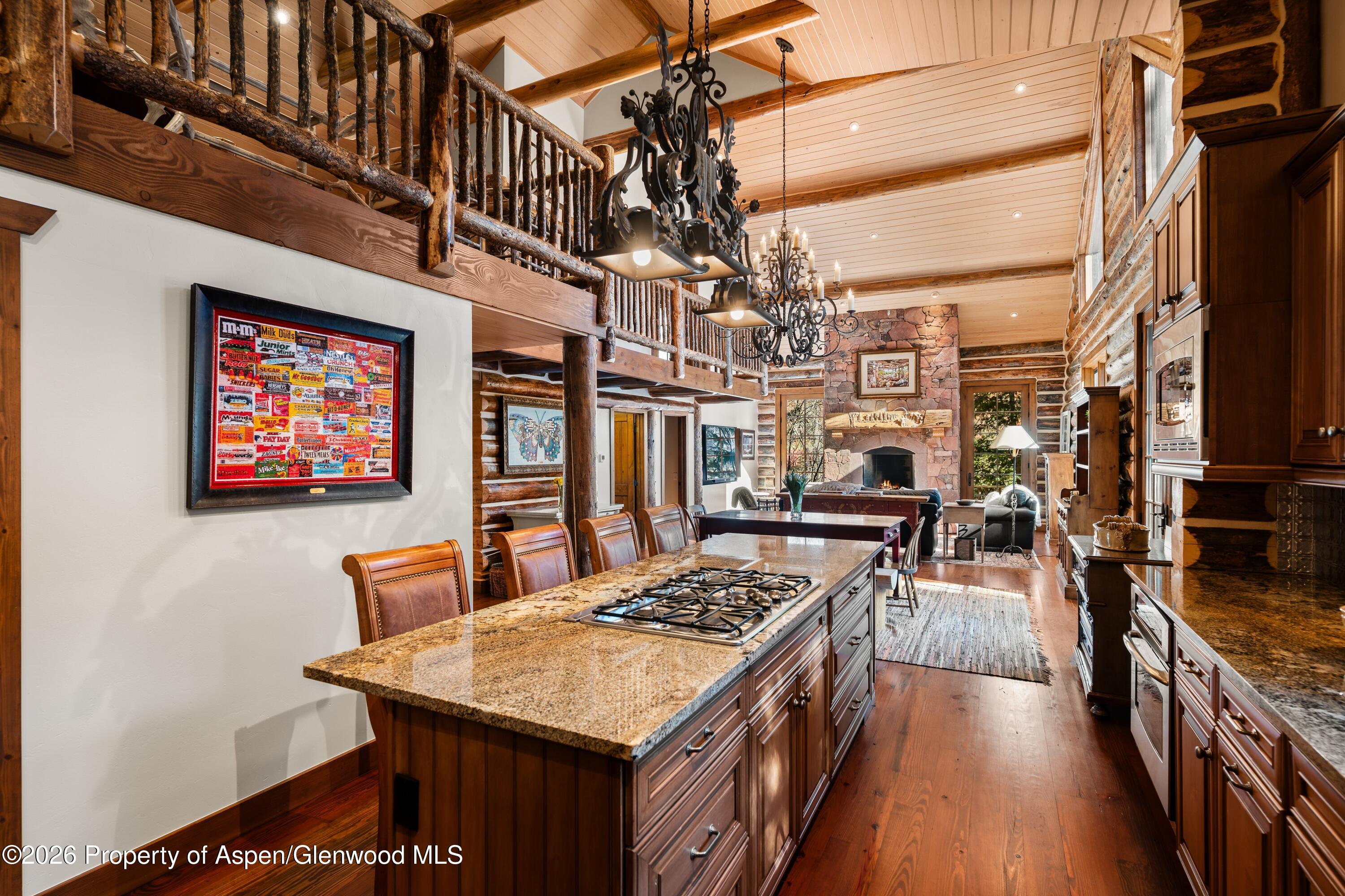 397 Oak Road Basalt, CO 81621 - Photo 11 of 32 a open kitchen with stainless steel appliances granite countertop a stove and a refrigerator