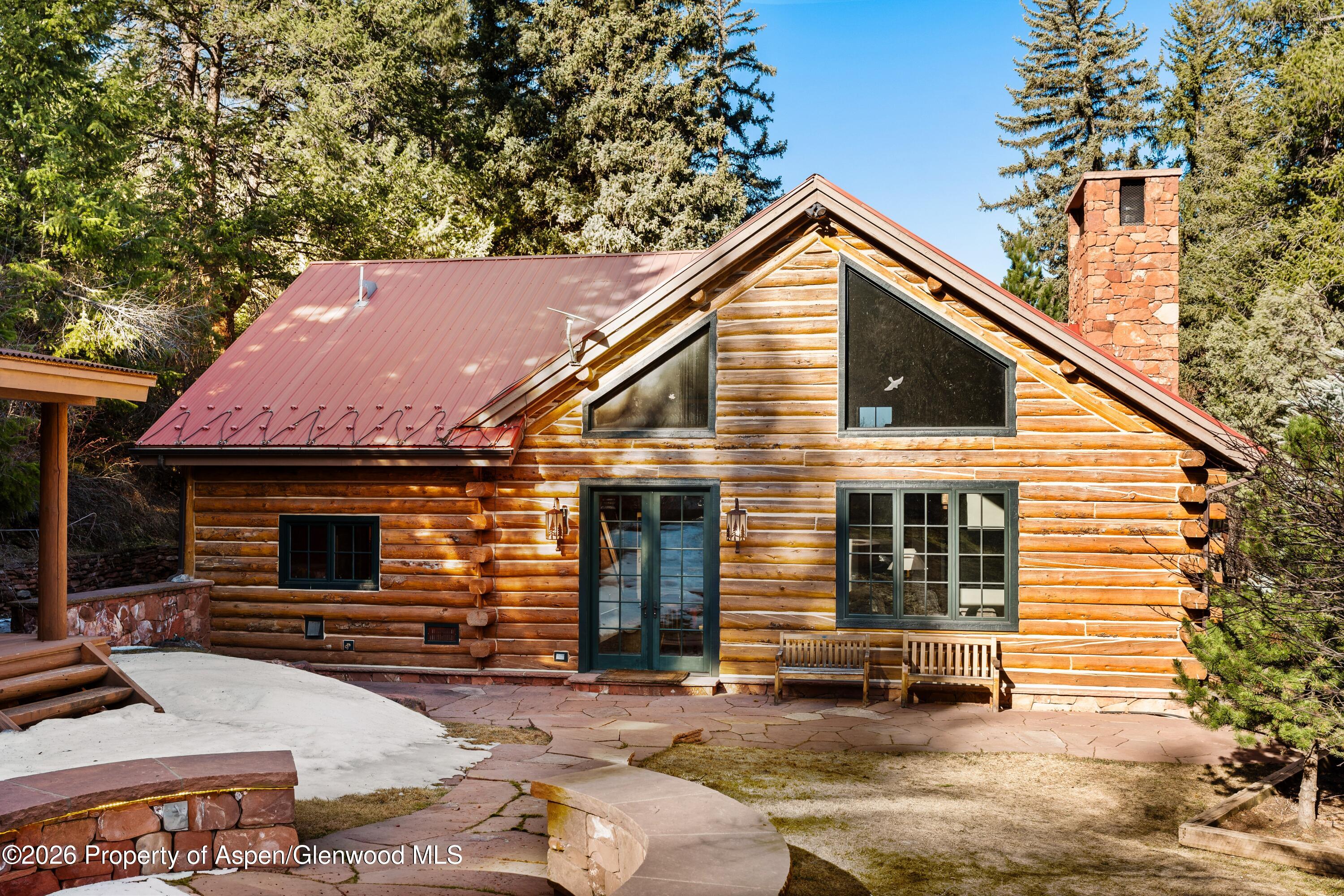 397 Oak Road Basalt, CO 81621 - Photo 23 of 32 a view of a house with a yard