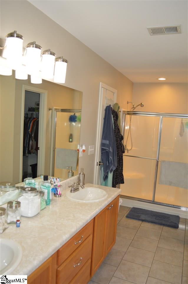512 East Victor Hill Road Duncan, SC 29334 - Photo 17 of 27 Separate Shower and Garden Tub. New Brushed Nickle Vanity Light and Fixtures. New Toilet