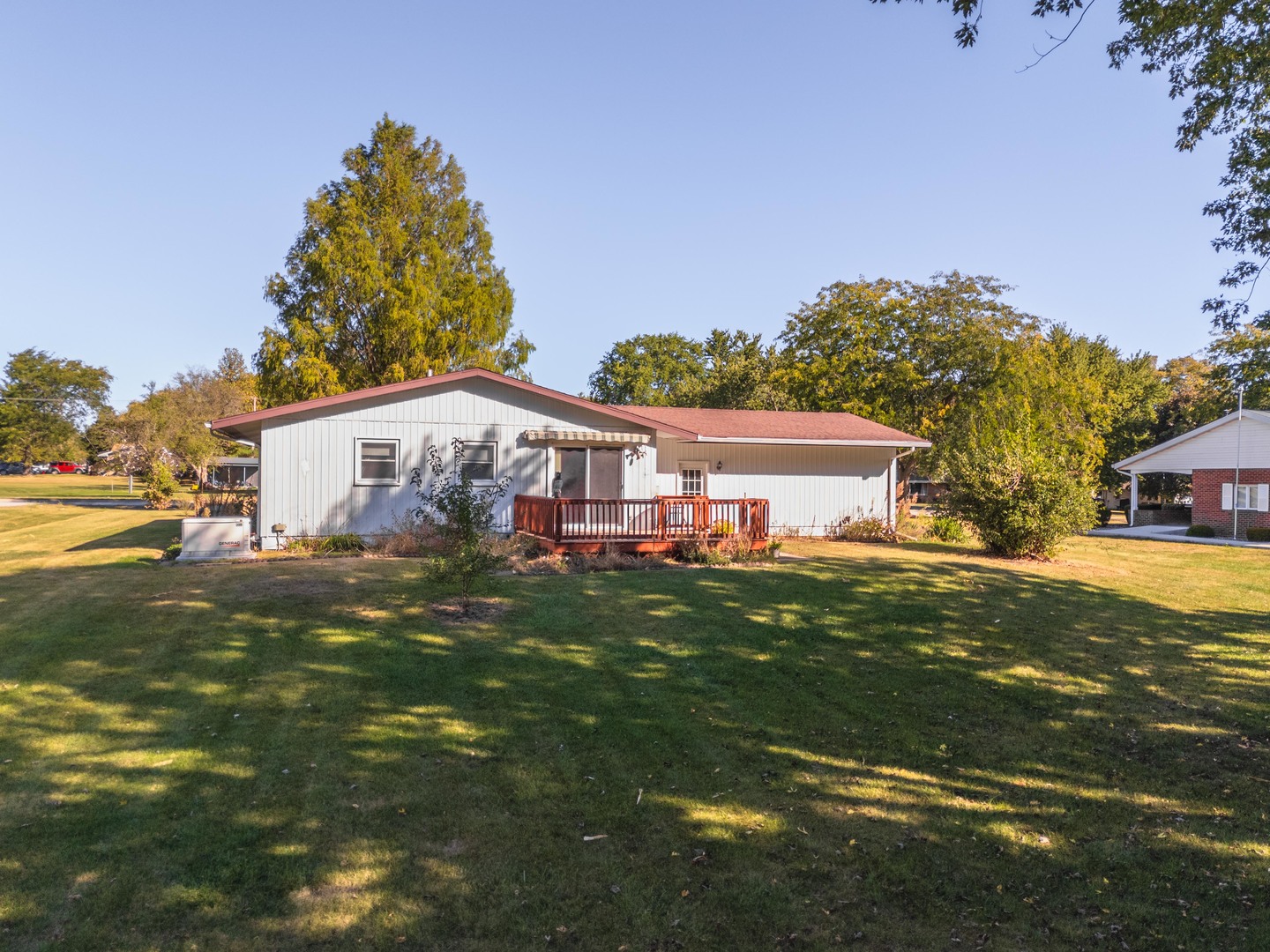 504 West Jackson Street Cullom, IL 60929 - Photo 14 of 51 a view of a house with a yard
