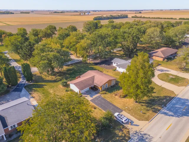 a view of a city with an ocean