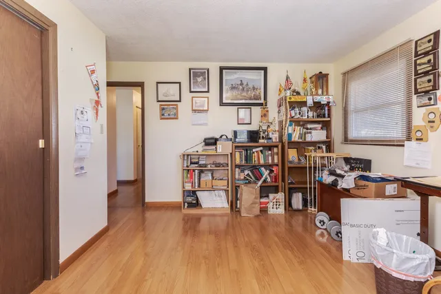 a view of a front door of a house