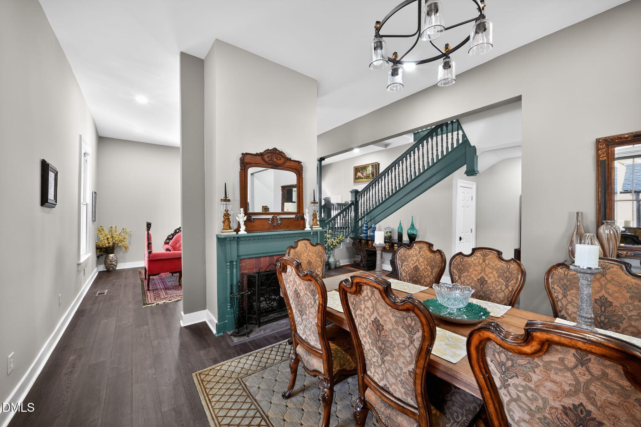 6325 Whitted Road Fuquay-Varina, NC 27526 - Photo 27 of 57 a living room with furniture and wooden floor