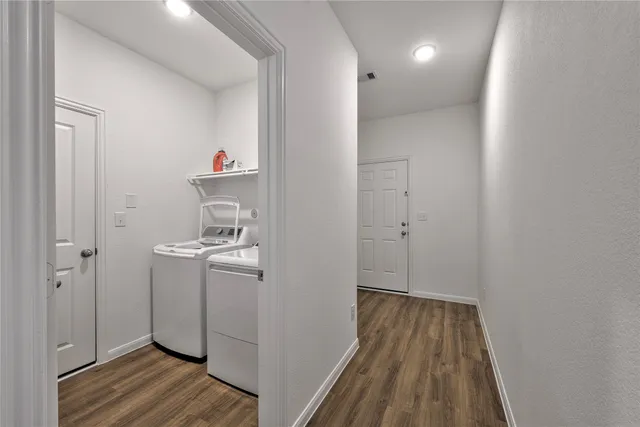 a room with storage and utility