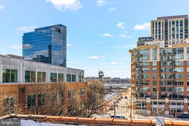 a view of terrace with seating space and wooden floor