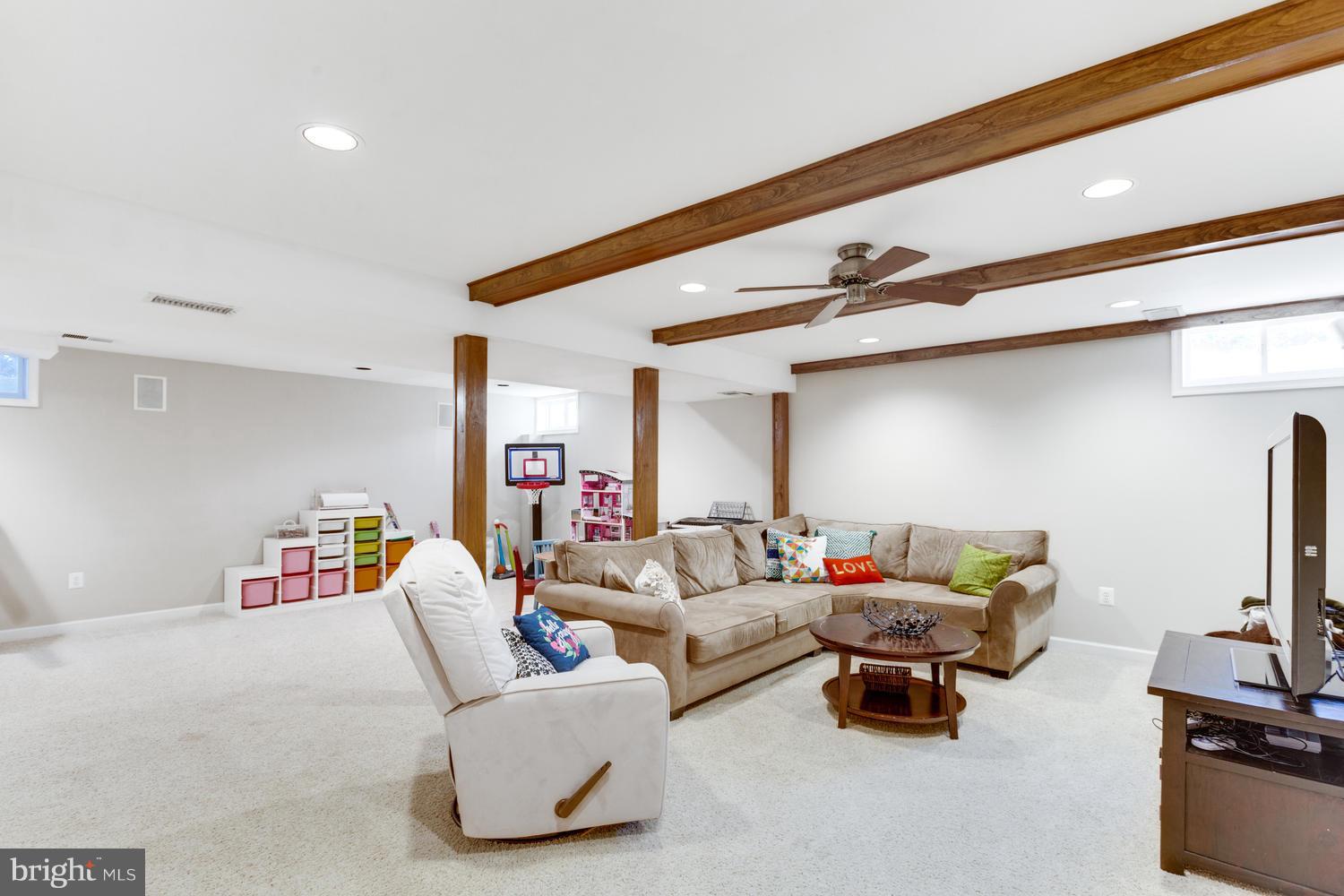 1005 Riva Ridge Drive Great Falls, VA 22066 - Photo 22 of 29 Lower Level Recreation/Family Room