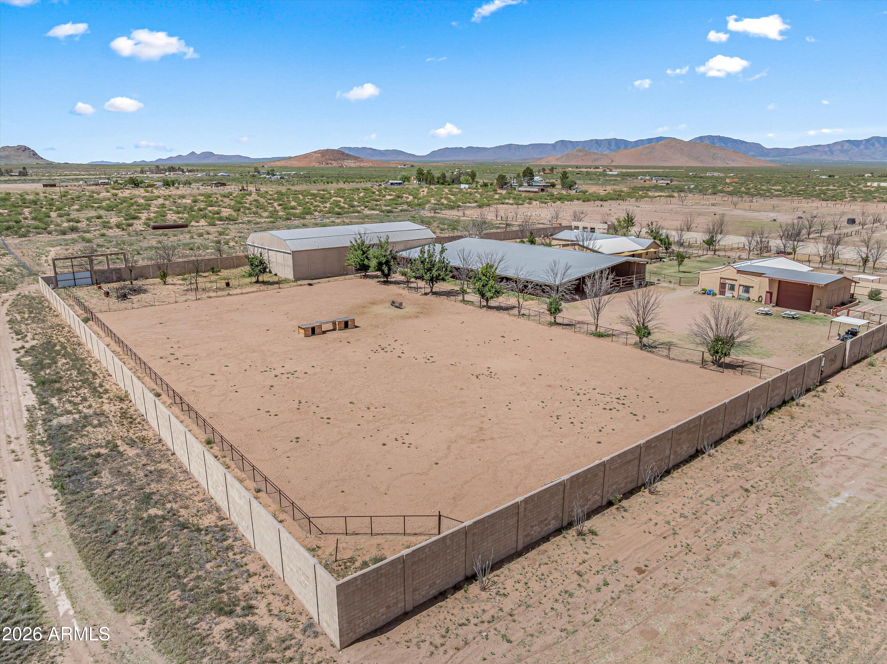 3661 East Antelope Road Pearce, AZ 85625 - Photo 38 of 52 54-Outdoor Horse Arena