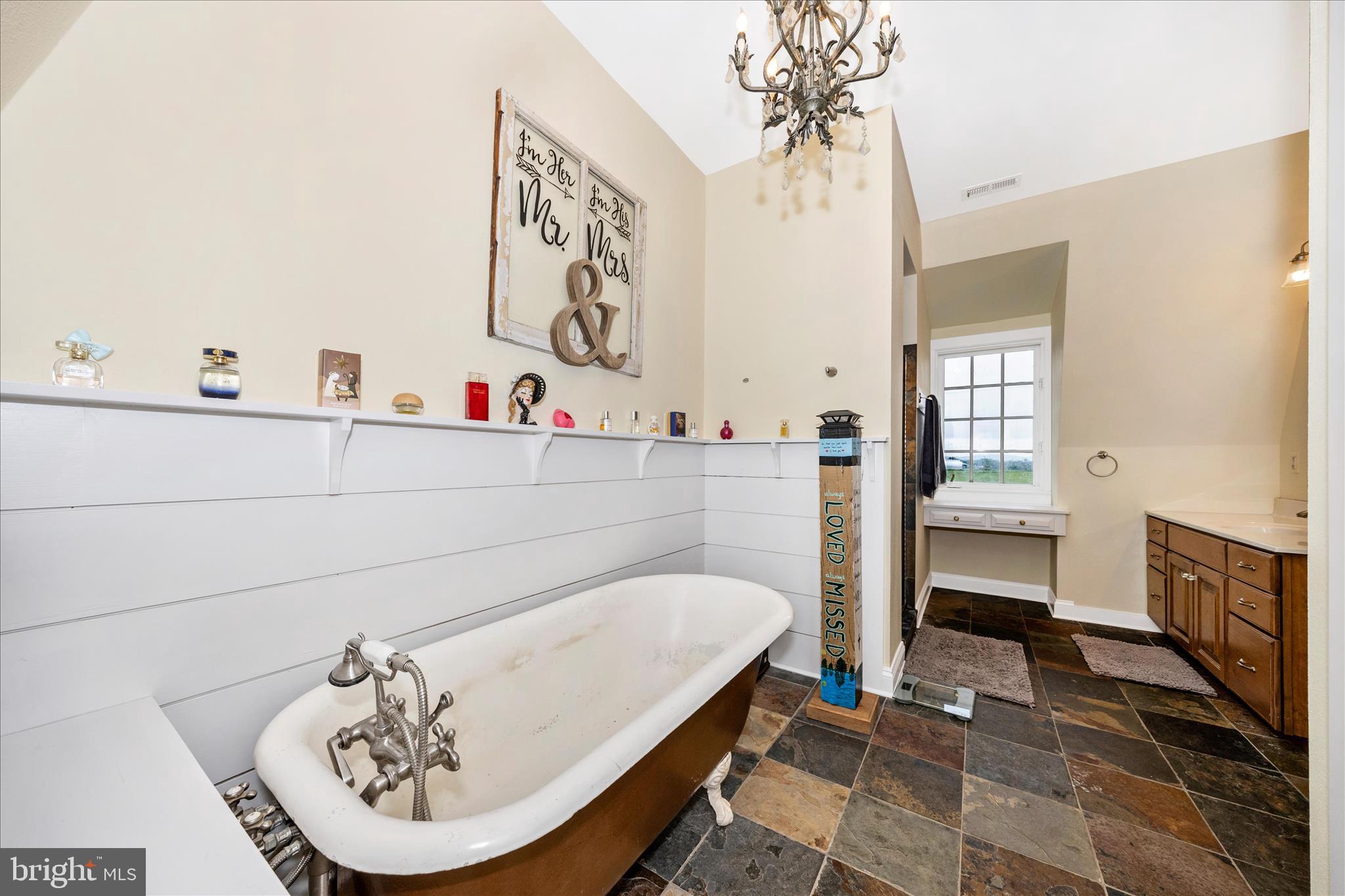 5840 Catholic Church Road Jefferson, MD 21755 - Photo 38 of 56 Clawfoot Tub adds to the Spa-like Retreat