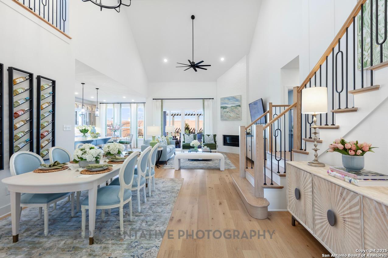 4412 Wendell Way Schertz, TX 78108 - Photo 22 of 28 a view of a dining room with furniture