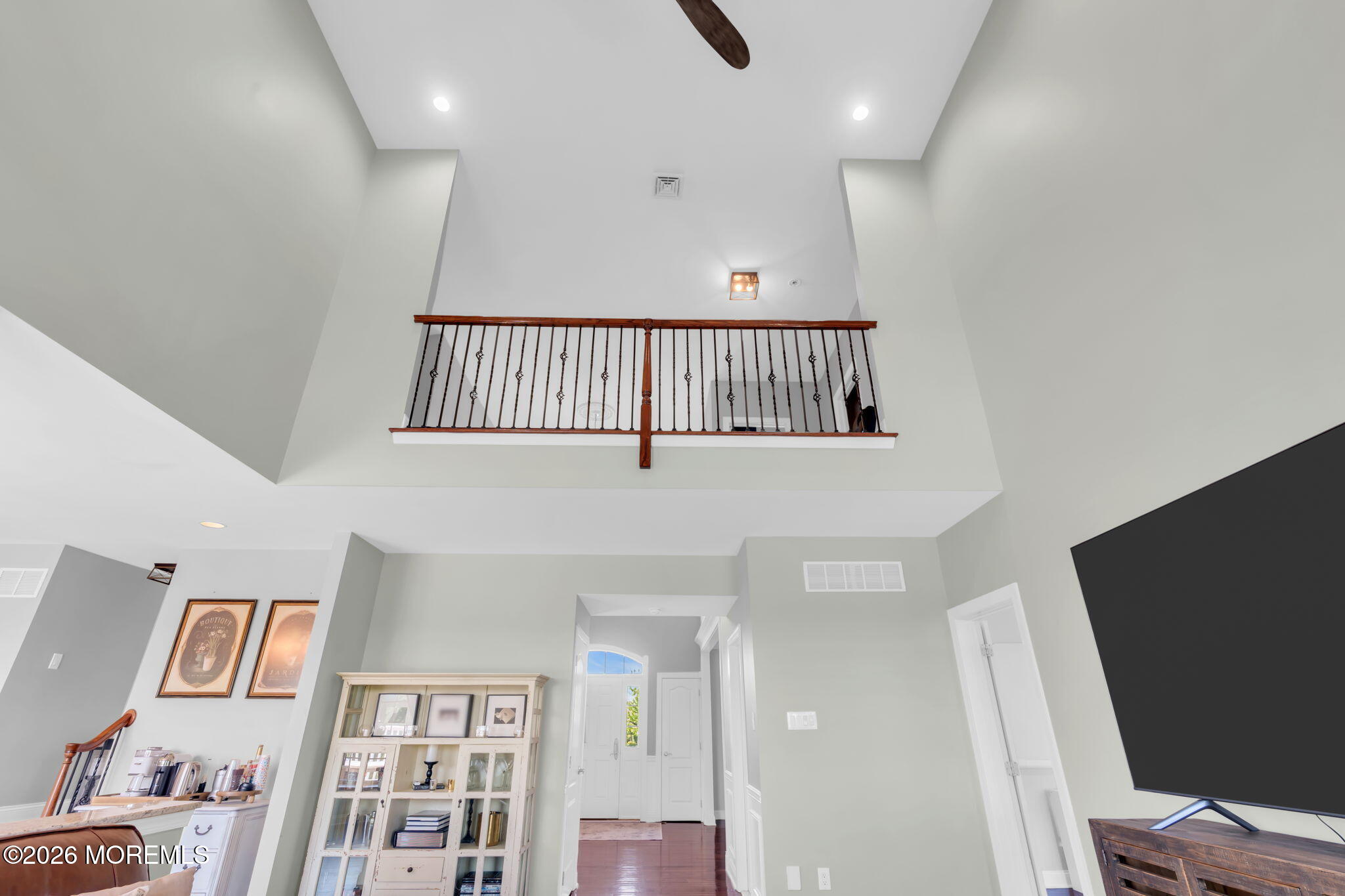 42 Ridgeview Way Allentown, NJ 08501 - Photo 13 of 47 a view of a hallway with windows