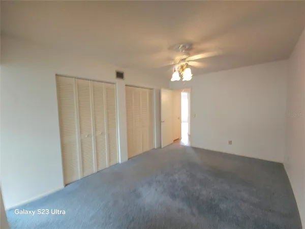 a view of a livingroom with a window