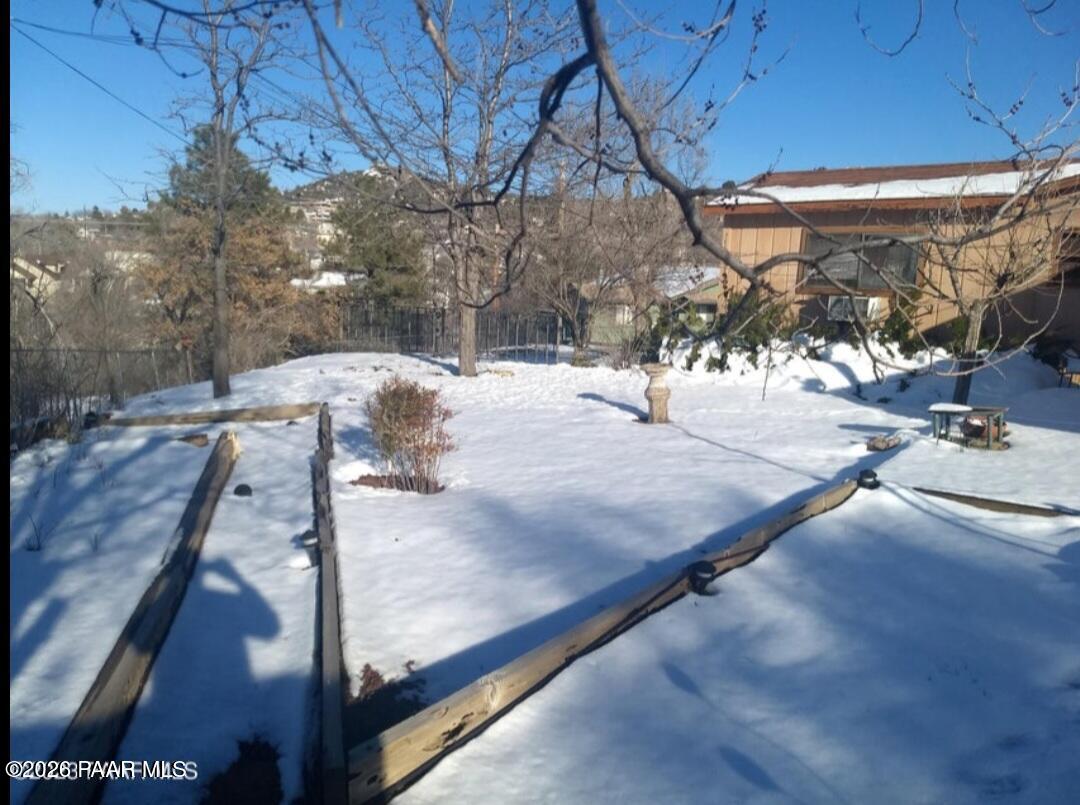410 White Spar Road Prescott, AZ 86303 - Photo 17 of 20 a view of a backyard of the house