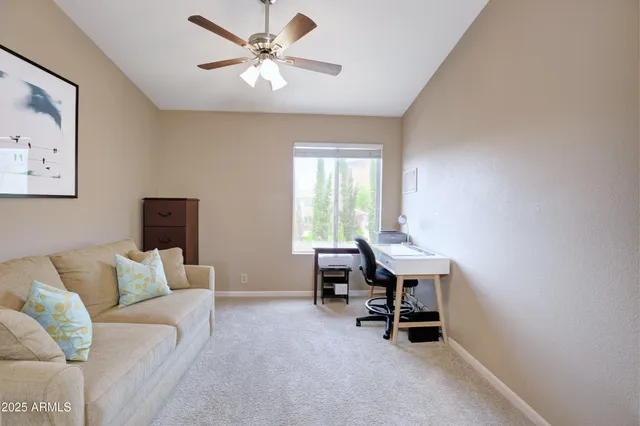 a view of a hallway with closet