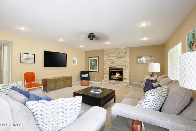 a view of outdoor space with seating