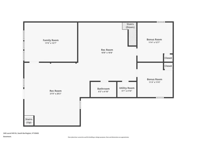 $619,000 | 248 Laurel Hill Drive, South Burlington, VT 05403