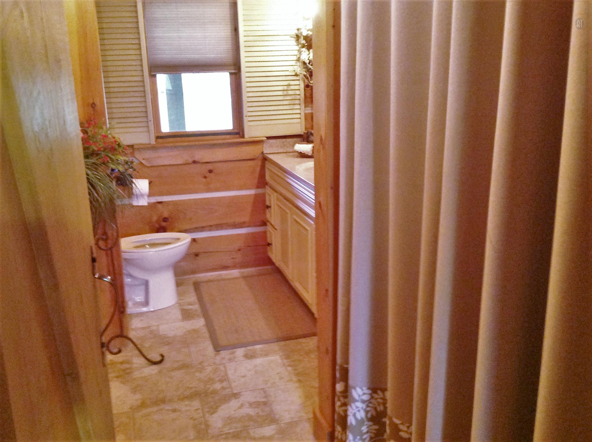 1099 Pinhook Road Lebanon, TN 37090 - Photo 18 of 26 a bathroom with a toilet and a shower curtain