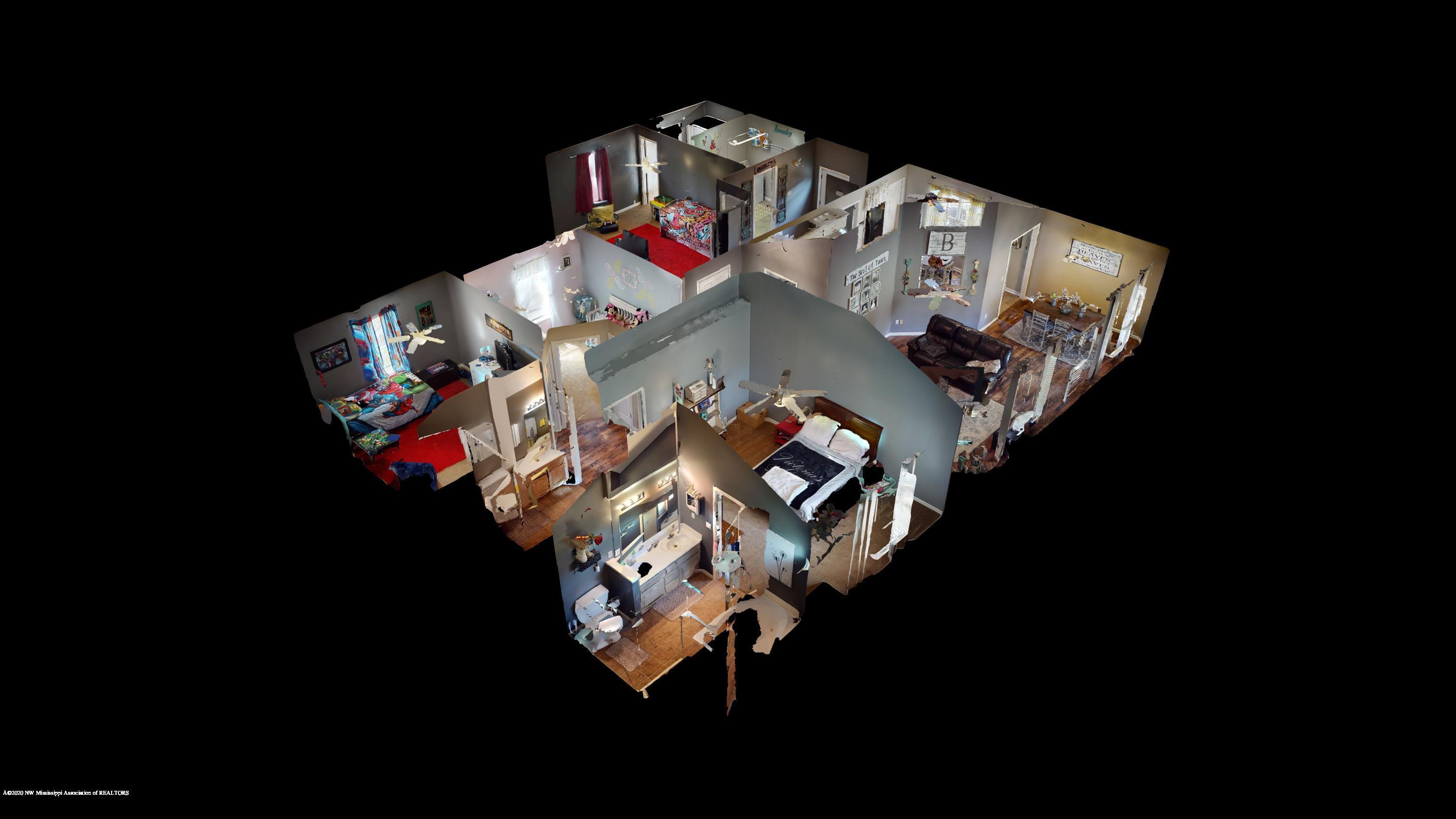 14305 French Road Byhalia, MS 38611 - Photo 34 of 35 14305-French-Rd-Dollhouse-View