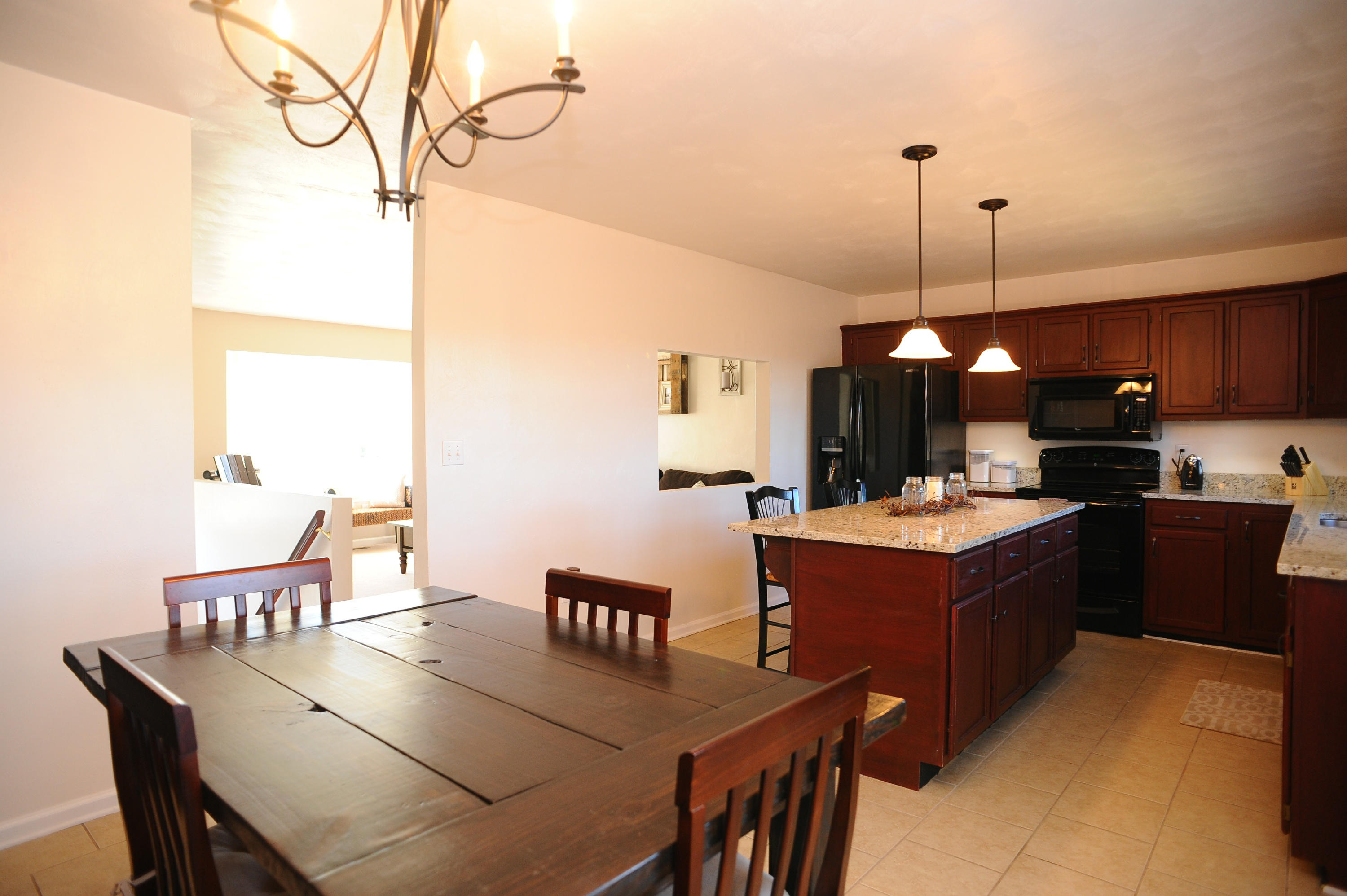 265 Northridge Road Hardy, VA 24101 - Photo 11 of 59 a kitchen with stainless steel appliances granite countertop a sink a stove and refrigerator