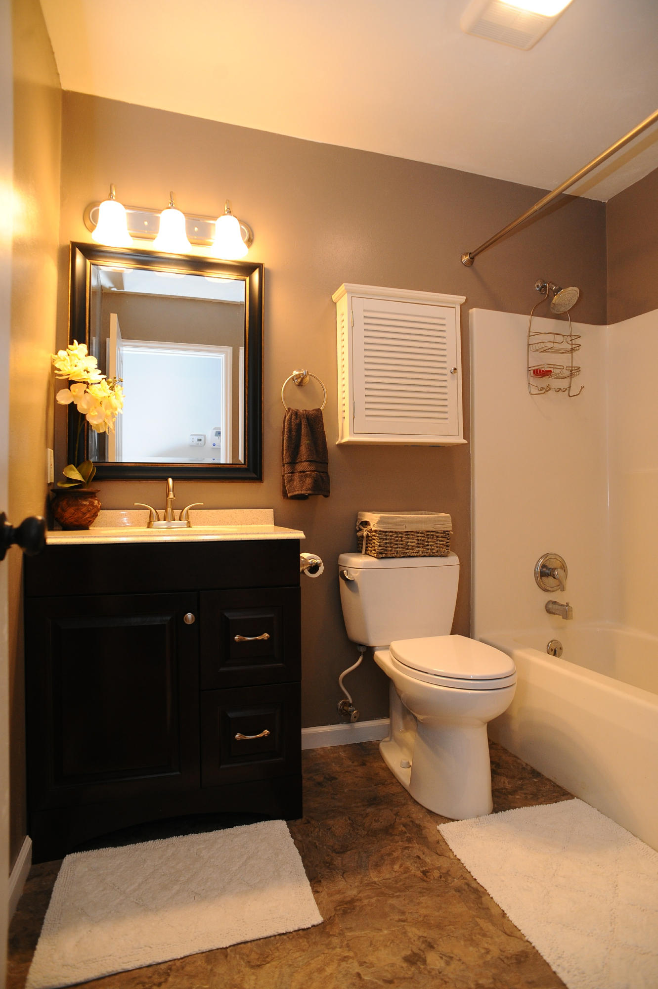 265 Northridge Road Hardy, VA 24101 - Photo 23 of 59 a bathroom with a toilet a sink and mirror
