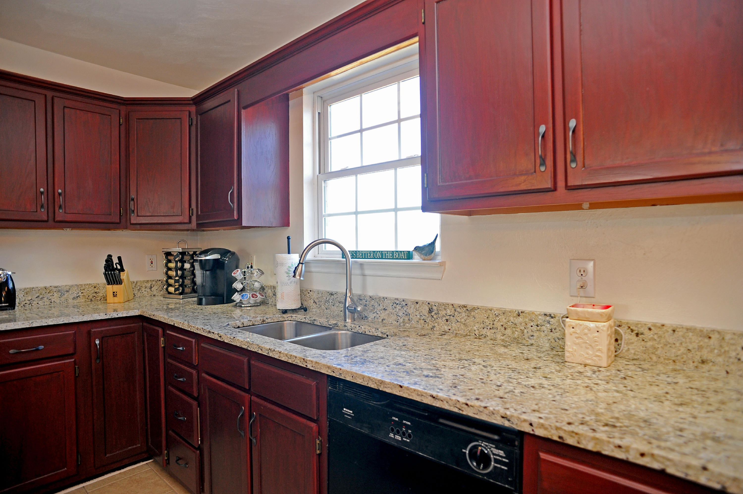 265 Northridge Road Hardy, VA 24101 - Photo 5 of 59 a kitchen with granite countertop stainless steel appliances sink and cabinets