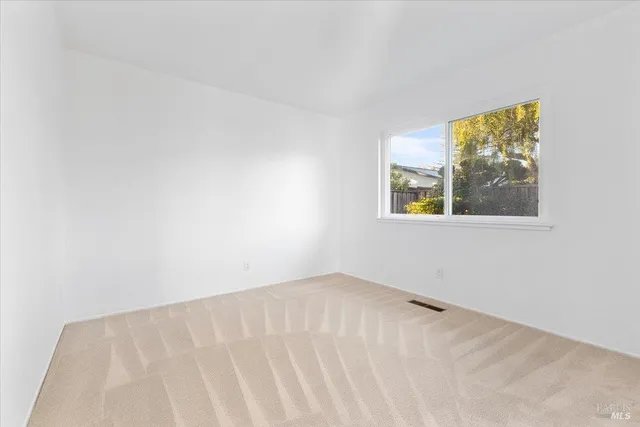 a view of empty room