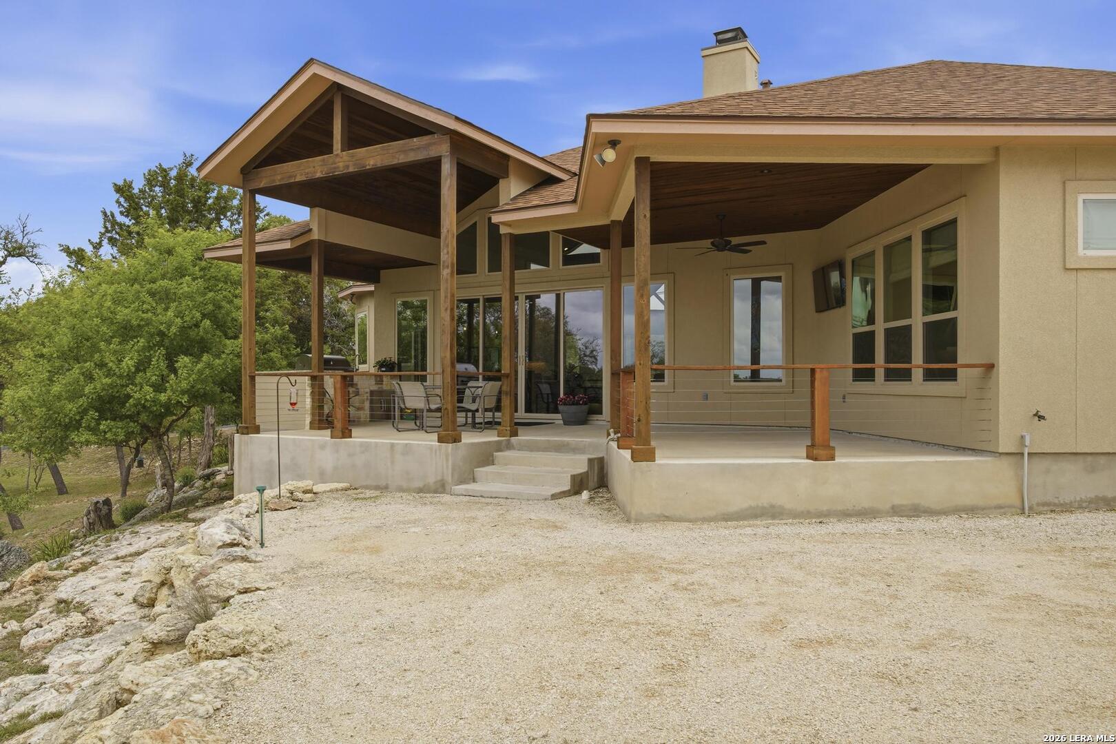 134 Stallion Estates Drive Spring Branch, TX 78070 - Photo 35 of 67 a view of a house with a outdoor space