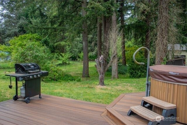 9844 173rd Avenue Southwest Rochester, WA 98579 - Photo 21 of 38 a view of a backyard with sitting area