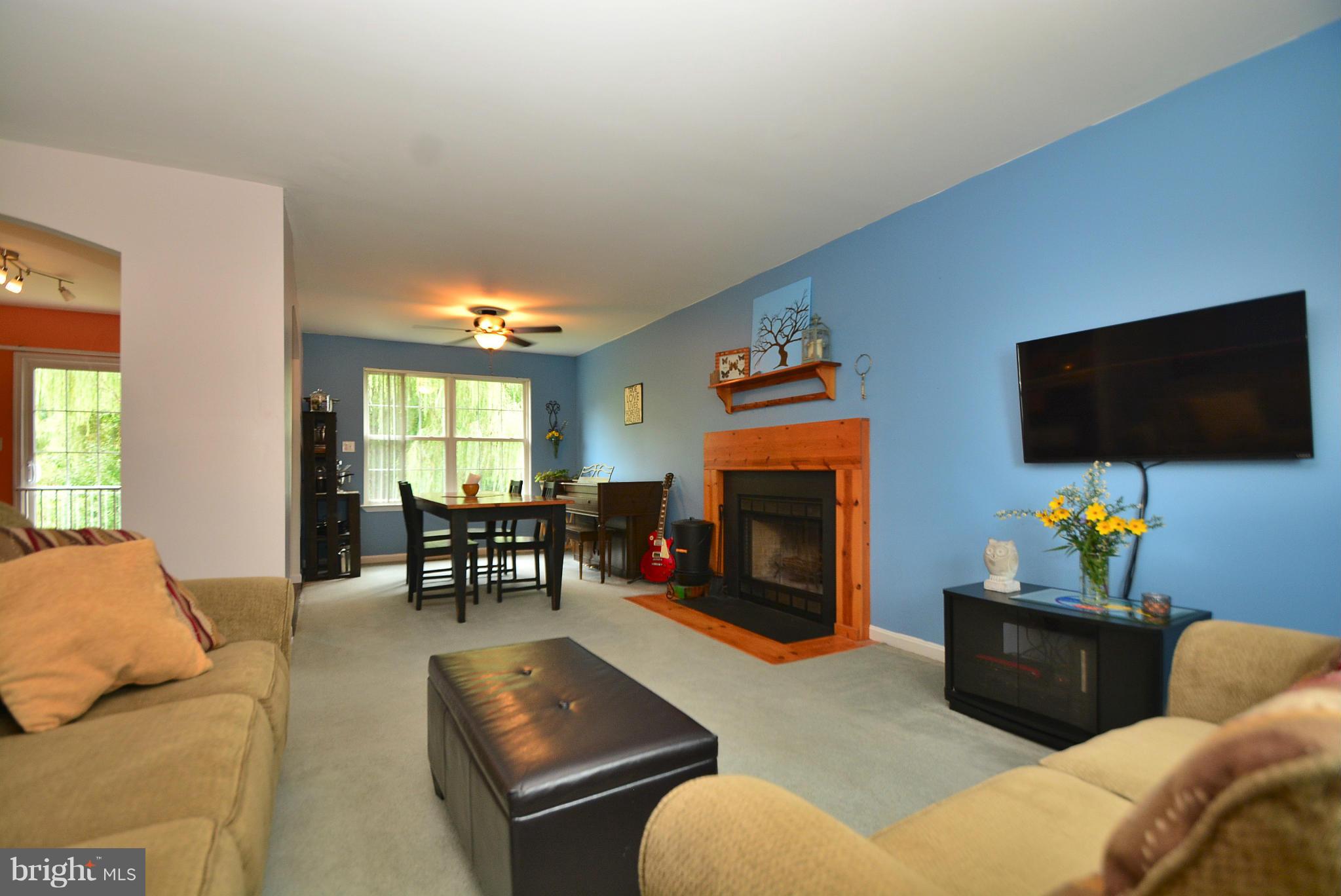 716 Carrollwood Road Baltimore, MD 21220 - Photo 6 of 30 Living Room and Dining Room